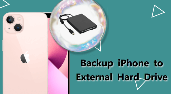 backup iphone to external hard drive