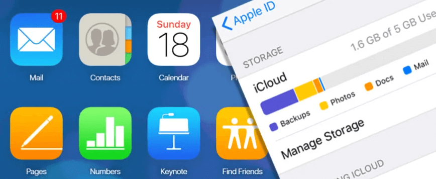 check apple id and icloud account