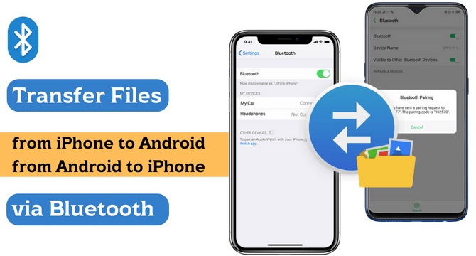 How Do I Transfer Files from Android to Iphone Via Bluetooth  