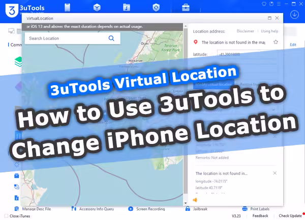 3utools virtual location