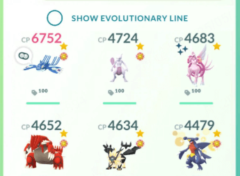 primal kyogre with max cp 6752