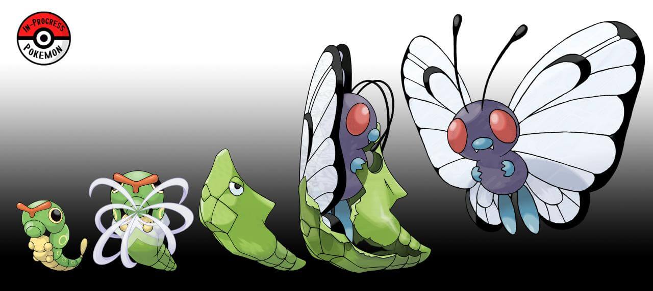 LIVE  Shiny Caterpie in Pokemon Fire Red (With Evolutions) 