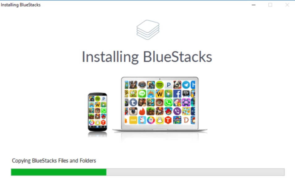 Installing bluestacks