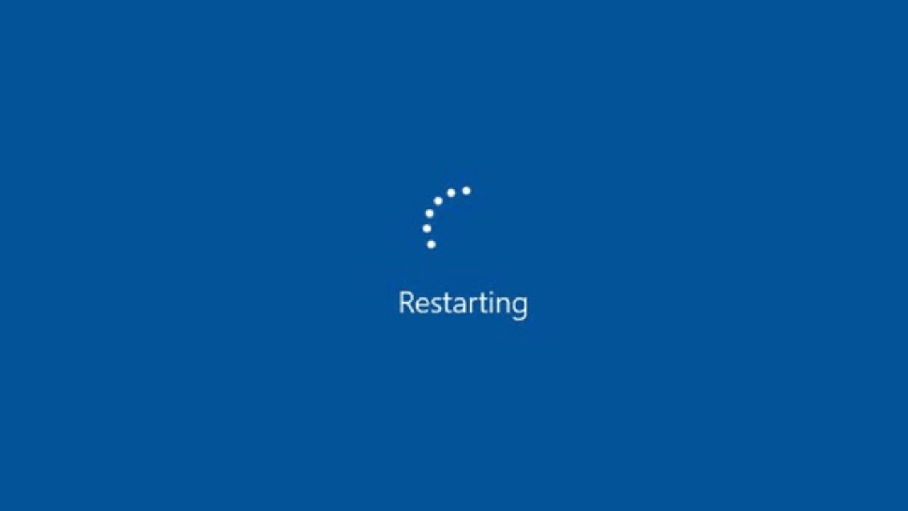 restart pc