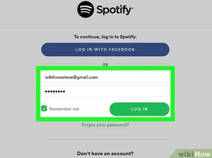 Spotify free account