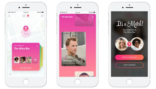 tinder reveals real time location