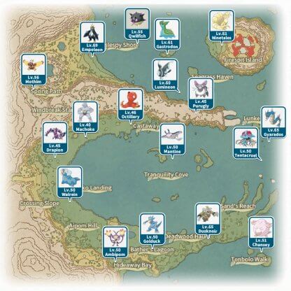 Pokémon Go' Map of Pokémon: Find Everything in Your Area