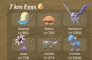 hatch aerodactyl eggs