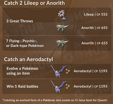 aerodactyl field research