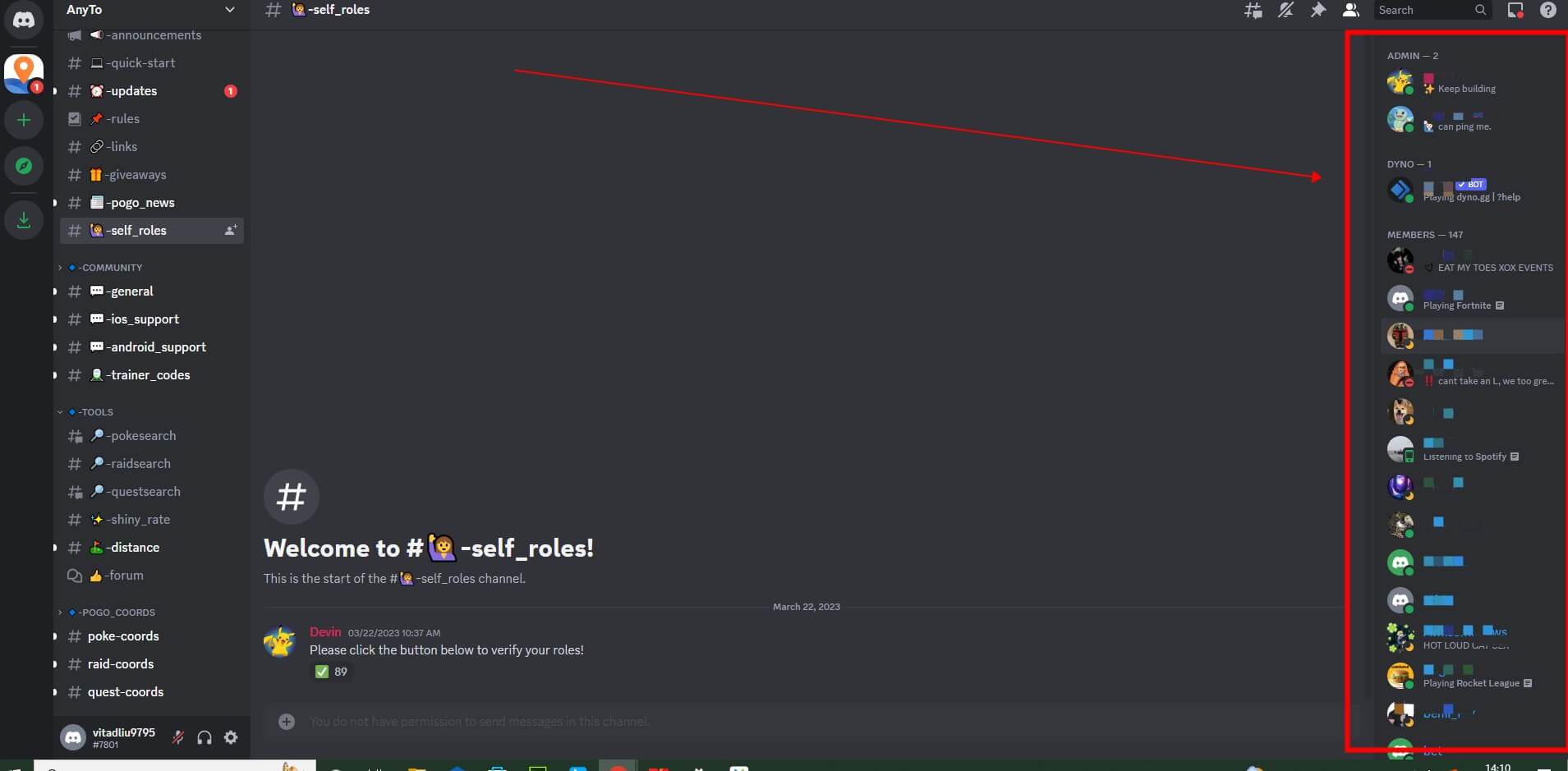 anyto discord self roles