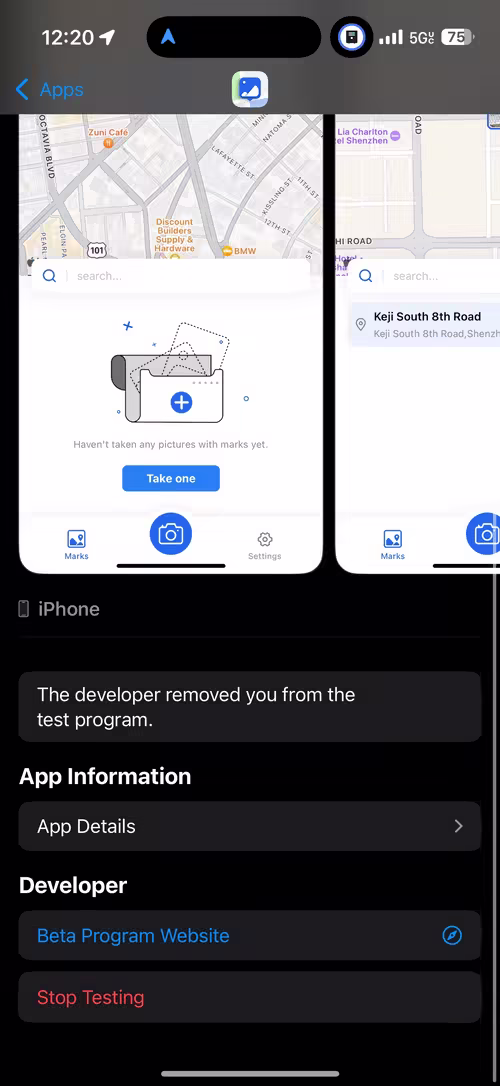 anyto removed by developer