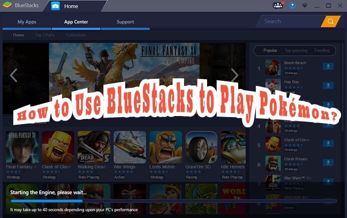 bluestacks x pokemon go