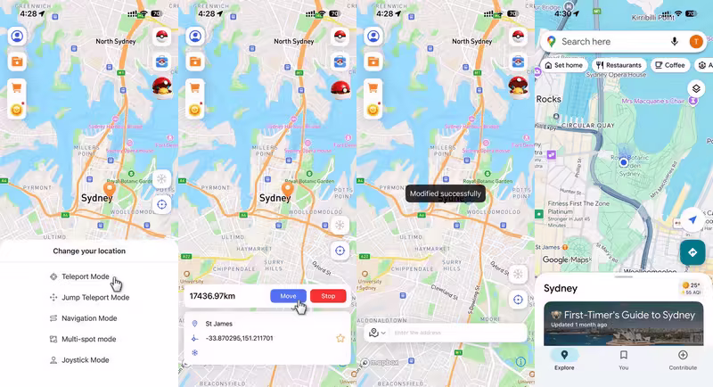 change ios location anyto