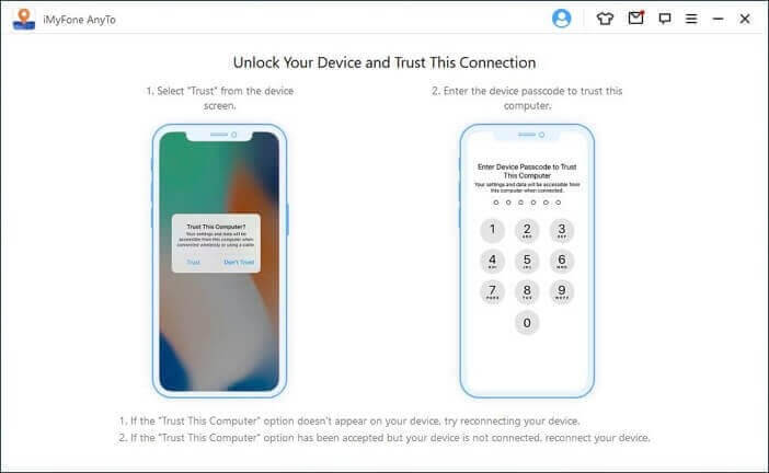 Connect your Android or iOS device