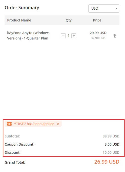 imyfone anyto plan coupon code add
