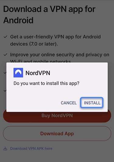 download nord vpn on your iphone