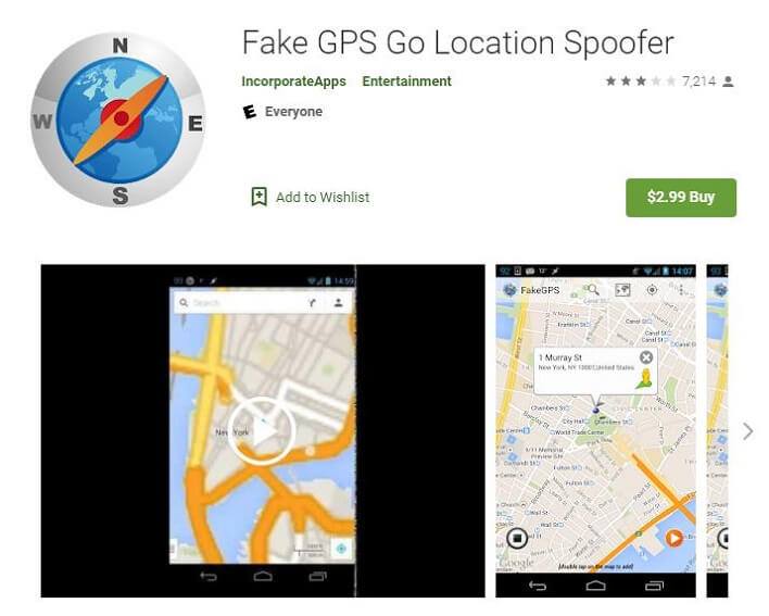 fake gps go location spoofer app