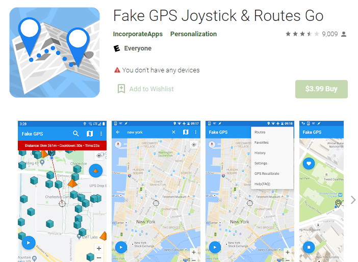 A Guide to Fake GPS Joystick & Routes Go