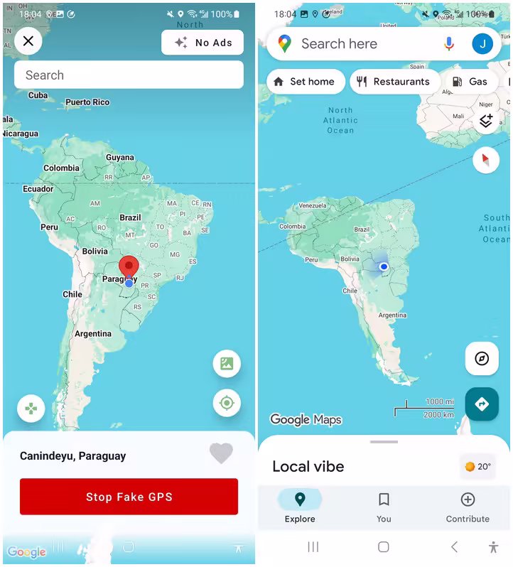 fake gps location spoofer android