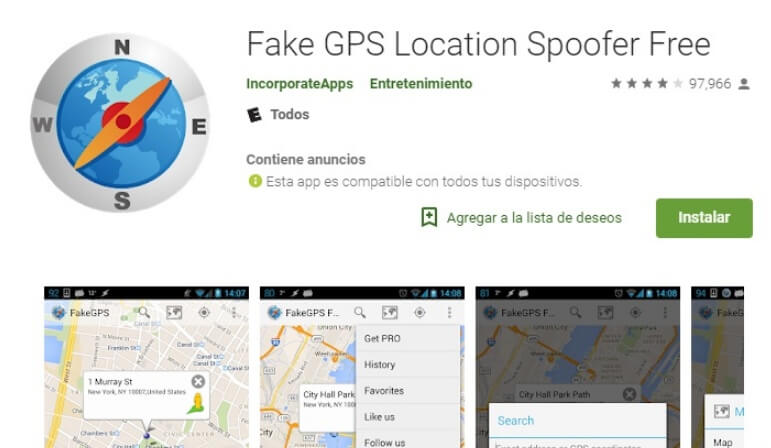 fake gps location spoofer