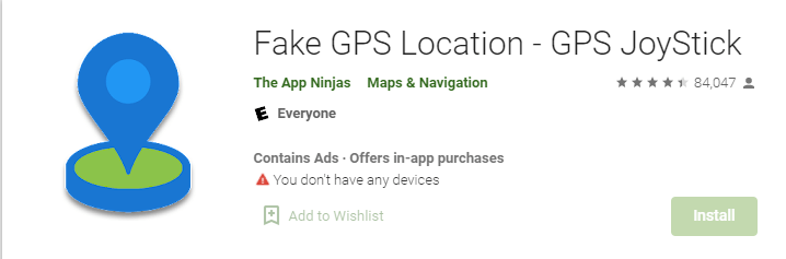 fake gps location