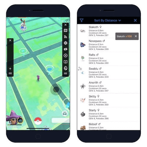 fake location on ios with ispoofer