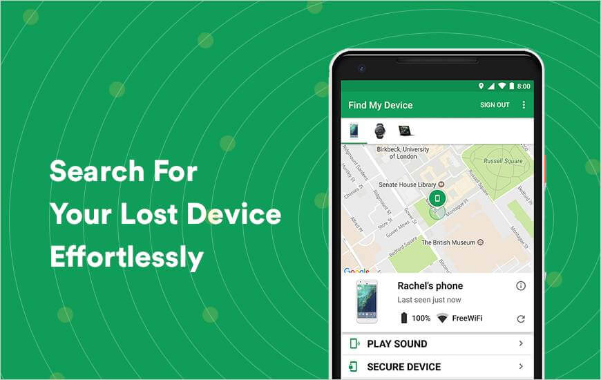 find my device