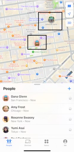 fake find my iphone location