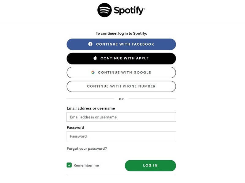 for spotify free account