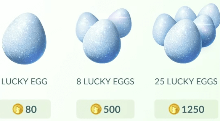 get pokemon go lucky eggs