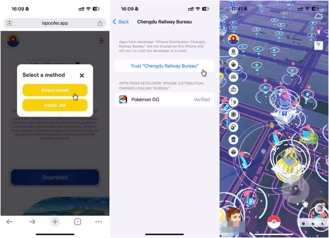how to direct download ispoofer