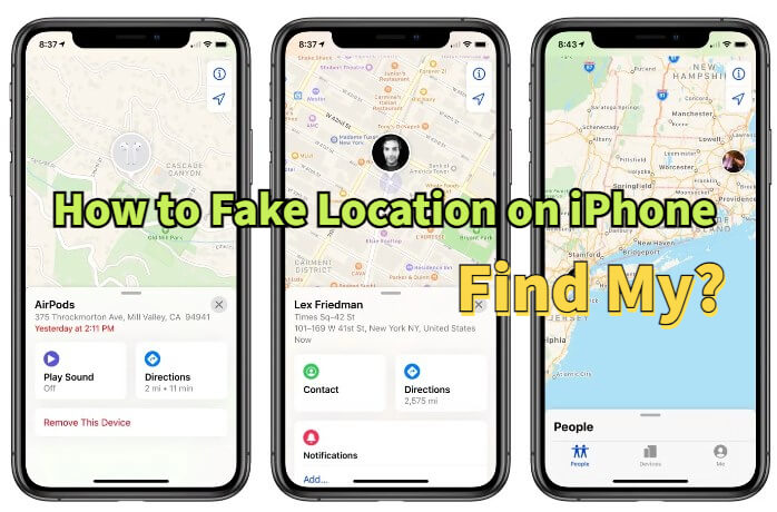 how to fake location on Find My iphone / Friends