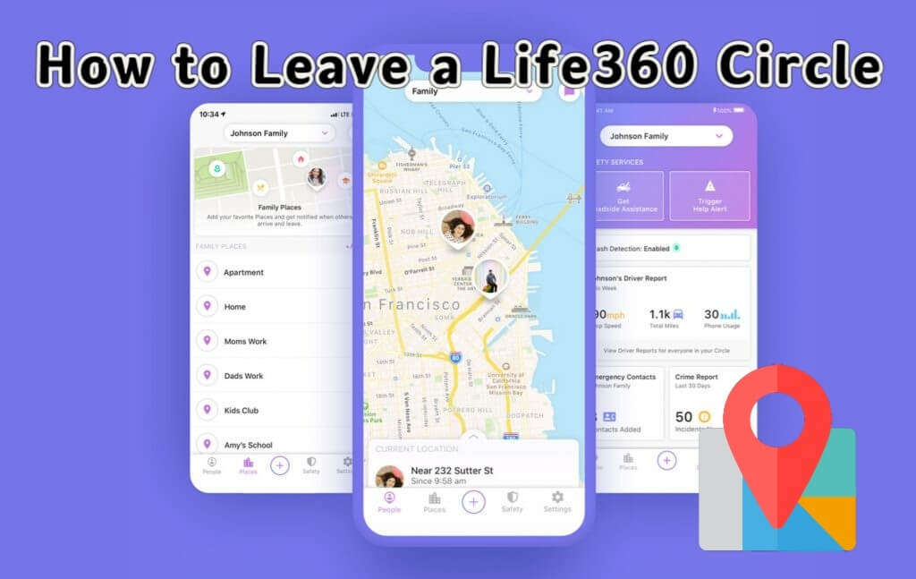 how to leave a life360 circle