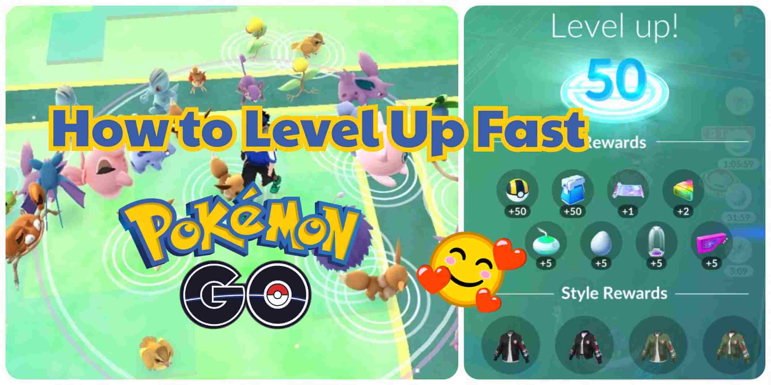 how to level up fast in pokemon go