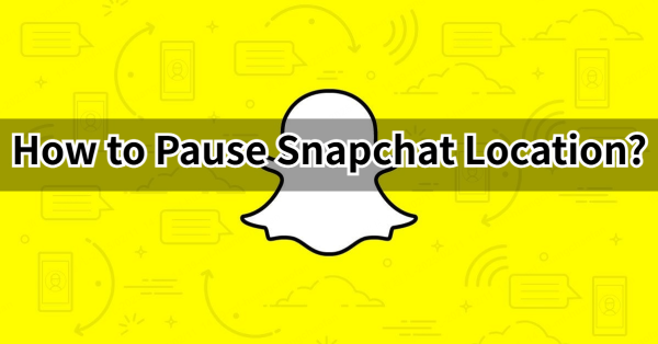 how to pause snapchat location