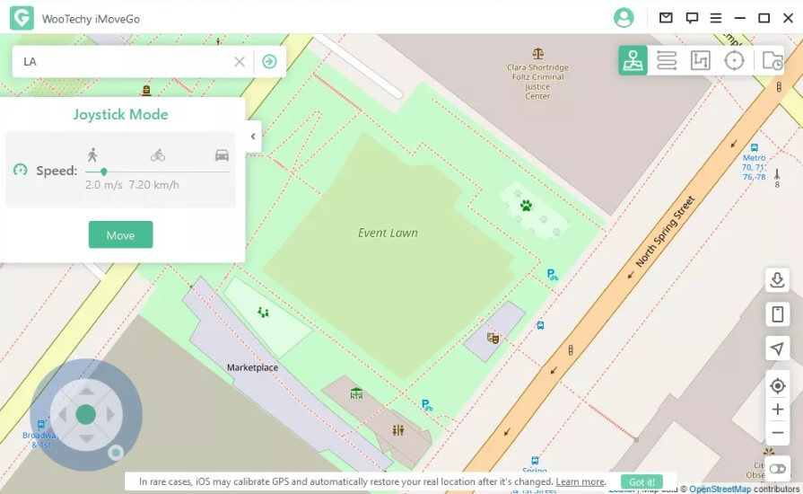 imovego location spoofer