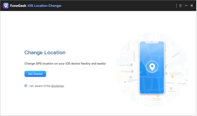 install fonegeek ios location changer