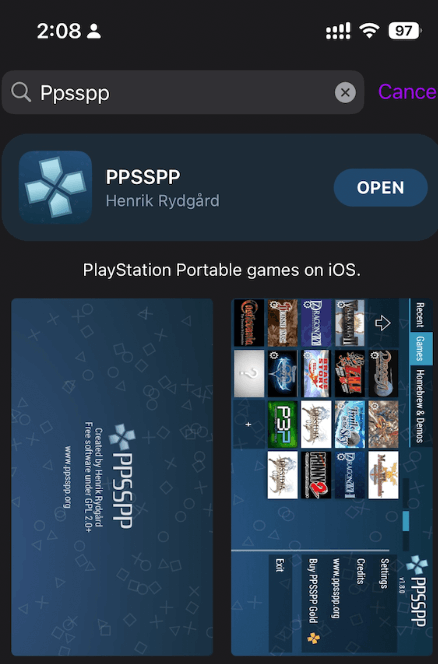 download ppsspp from app store