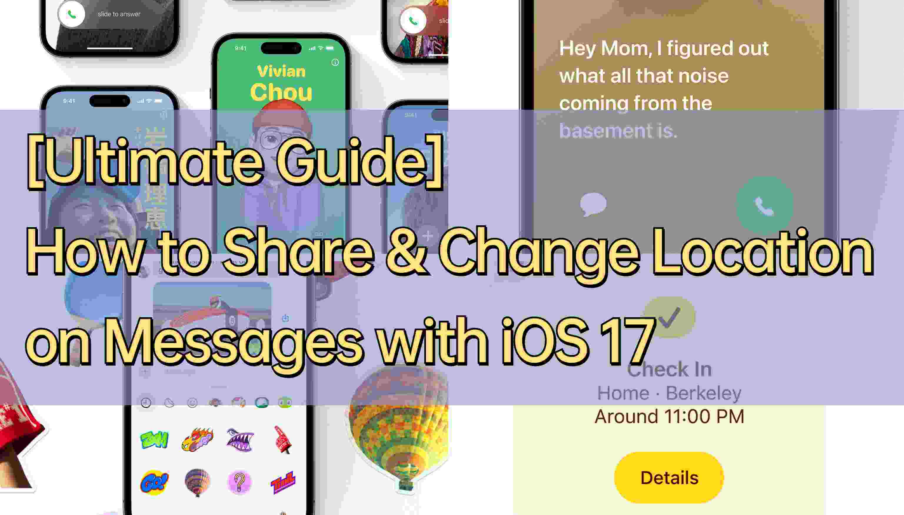 ios 17 message location