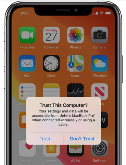 iphone trust computer