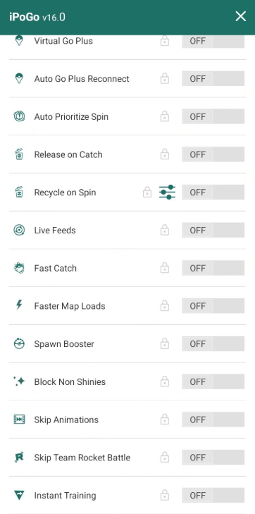 pokemon go mod ios ipogo features