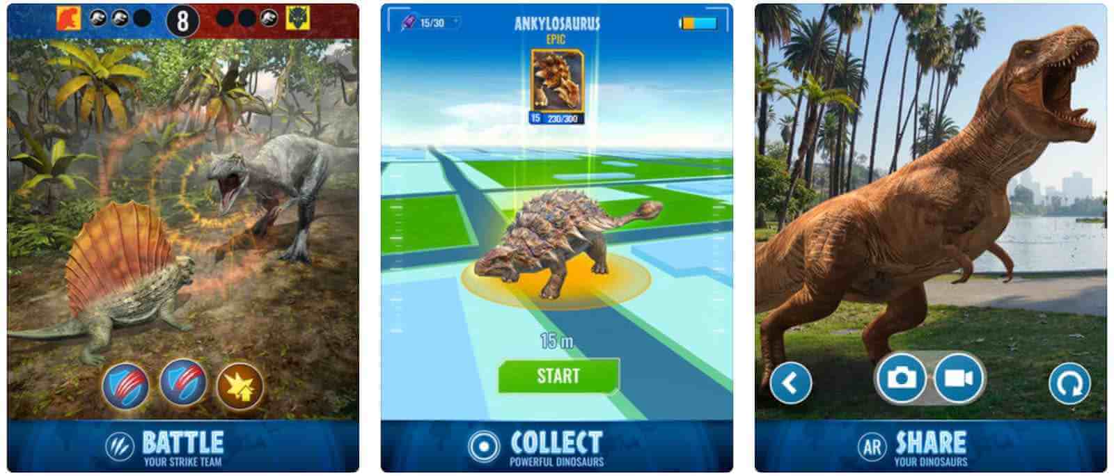 jurassicworldalive start