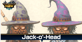 mhnow halloween jacko head armor