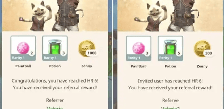monster hunter now codes rewards