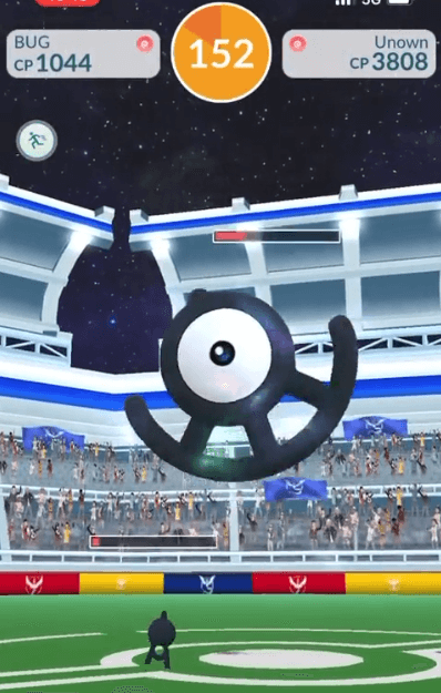 unown raid