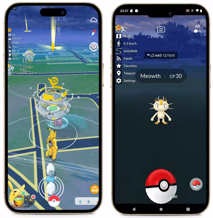 pgsharp pokemon go spoofer android free