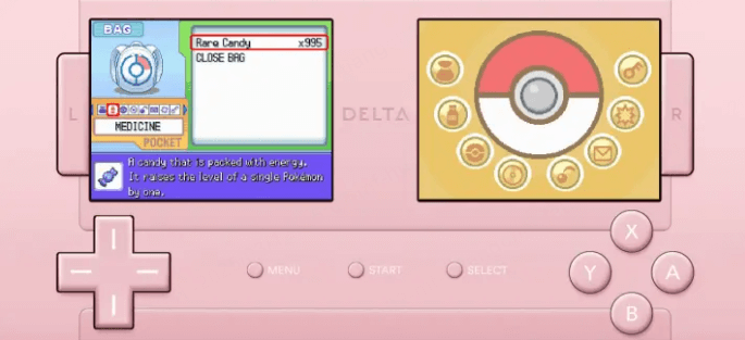 pokemon platinum rare candy cheat