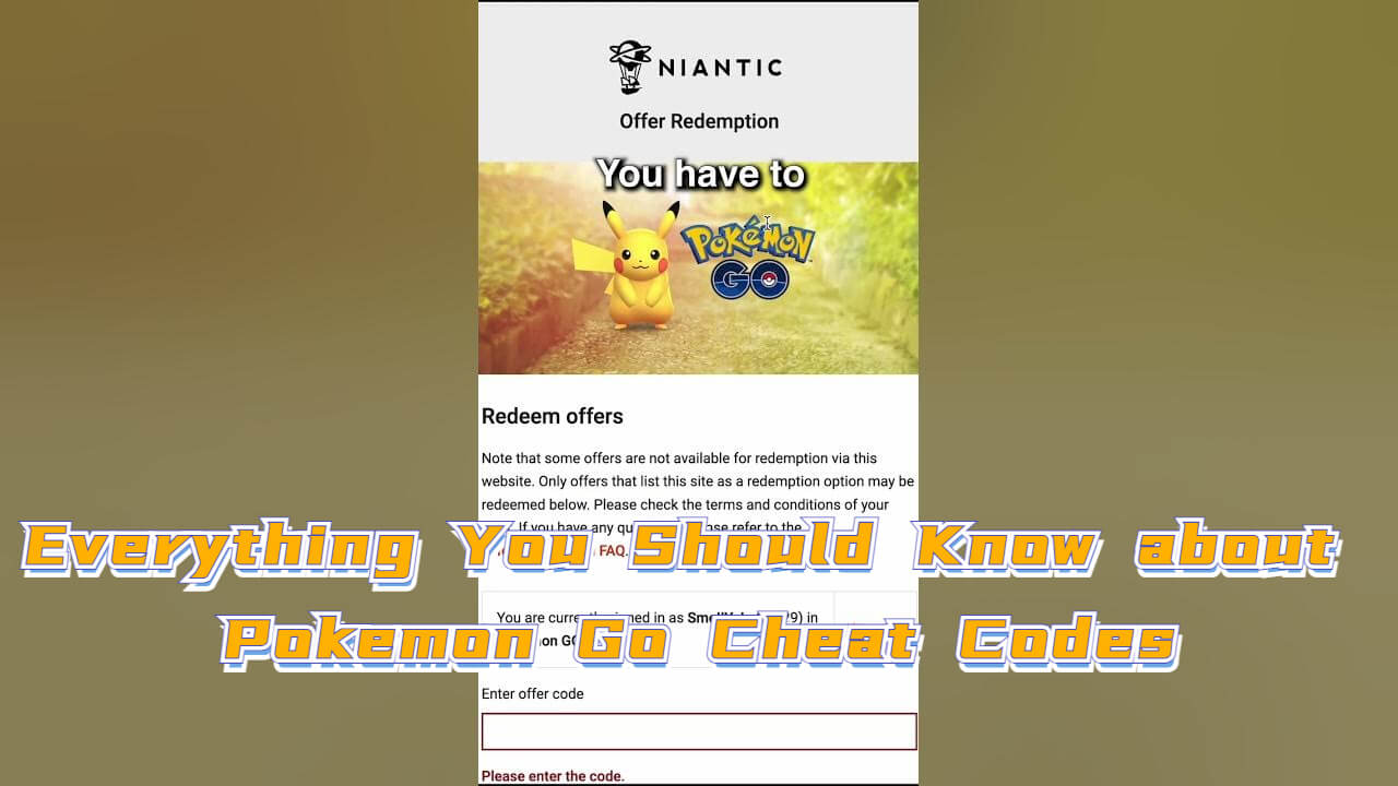 Everything You Should Know about Pokemon Go Cheat Codes