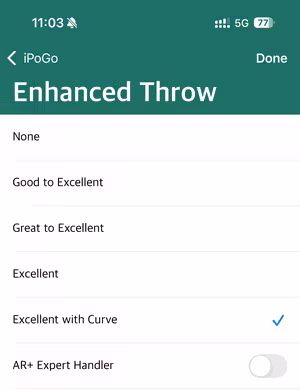 pokemon go hack ipogo enhance throw