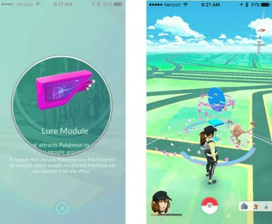 pokemon go lure module